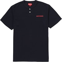 Supreme Pique SS Henley Navy
