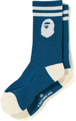 BAPE Ape Head Socks Green Buy BAPE Ape Head Socks Green