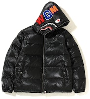 BAPE Glossy Shark Down Jacket Black BAPE Glossy Shark Down Jacket Black