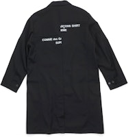 Supreme x Comme des Garçons SHIRT 羊毛大衣 黑色 Order Supreme x Comme des Garçons SHIRT 羊毛大衣 黑色