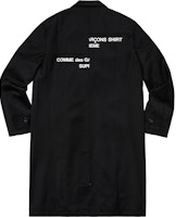 Supreme x Comme des Garçons SHIRT 羊毛大衣 黑色 Lookbook Supreme x Comme des Garçons SHIRT 羊毛大衣 黑色