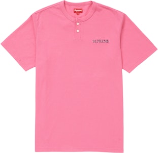 "Supreme Pique SS Henley Rosa" Buy "Supreme Pique SS Henley Rosa"