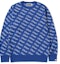 Buy BAPE Logo Knit Crewneck Biru