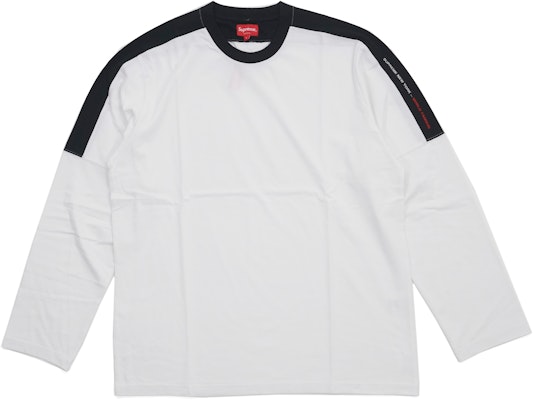 Supreme Paneled LS Top White Buy Supreme Paneled LS Top White
