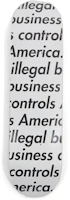 Supreme Illegal Business Skateboard Deck White Supreme Illegal Business Skateboard Deck White
