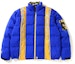 Order BAPE Wide Zip Down Jacket Blue