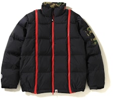 BAPE Wide Zip Down Jacket Black BAPE Wide Zip Down Jacket Black