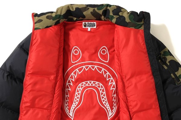 Buy BAPE Wide Zip Down Jacket Black - Novelship