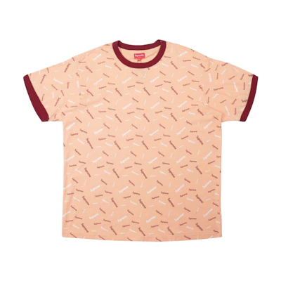 Supreme Scatter Ringer Pink