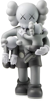 KAWS Clean Slate Vinyl Figure Grey Buy KAWS Clean Slate Vinyl Figure Grey