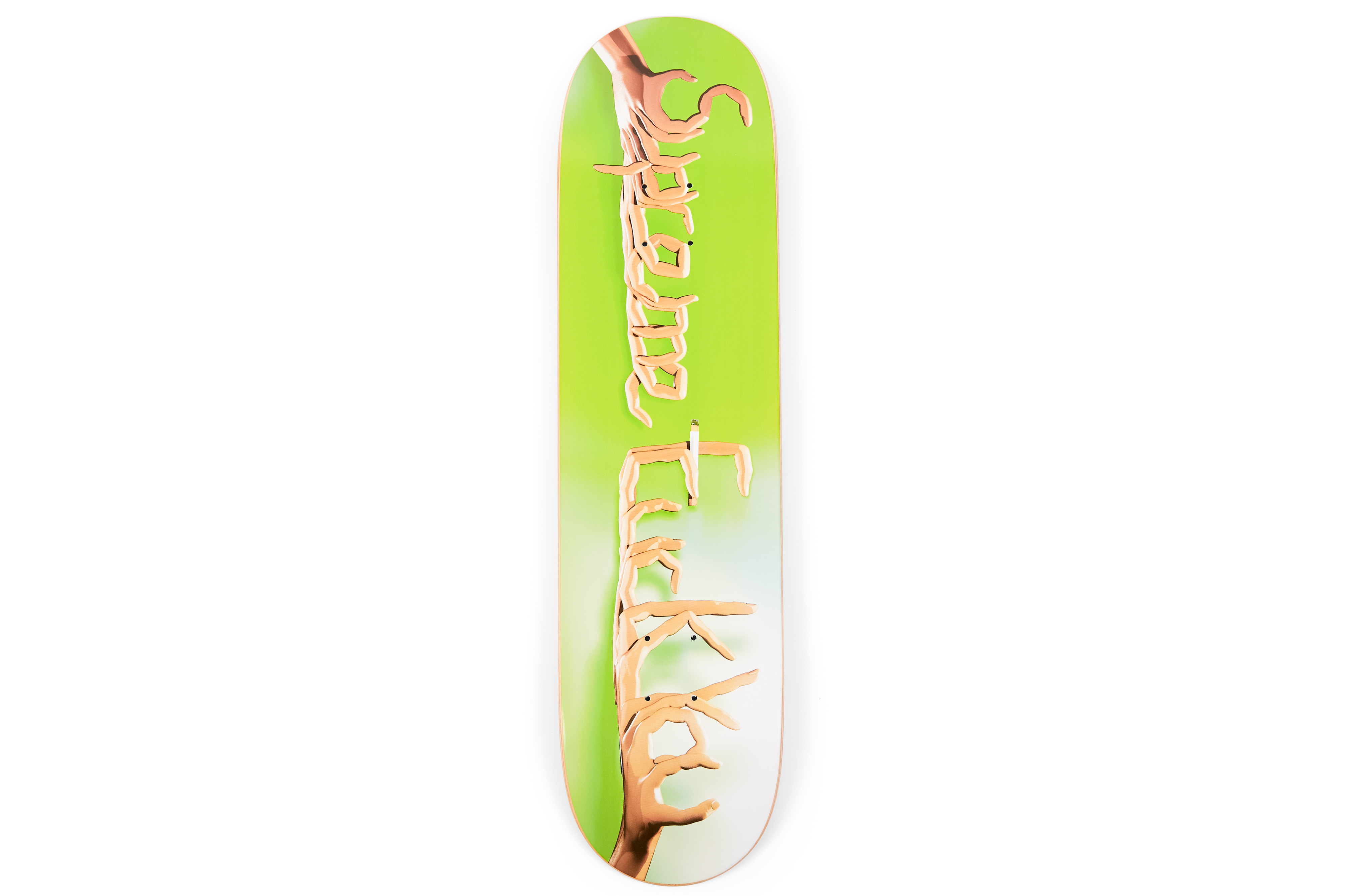 Supreme Fuck You Skateboard Deck Green