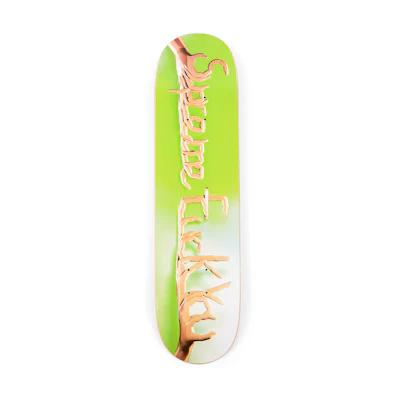 Supreme Fuck You Deck Green