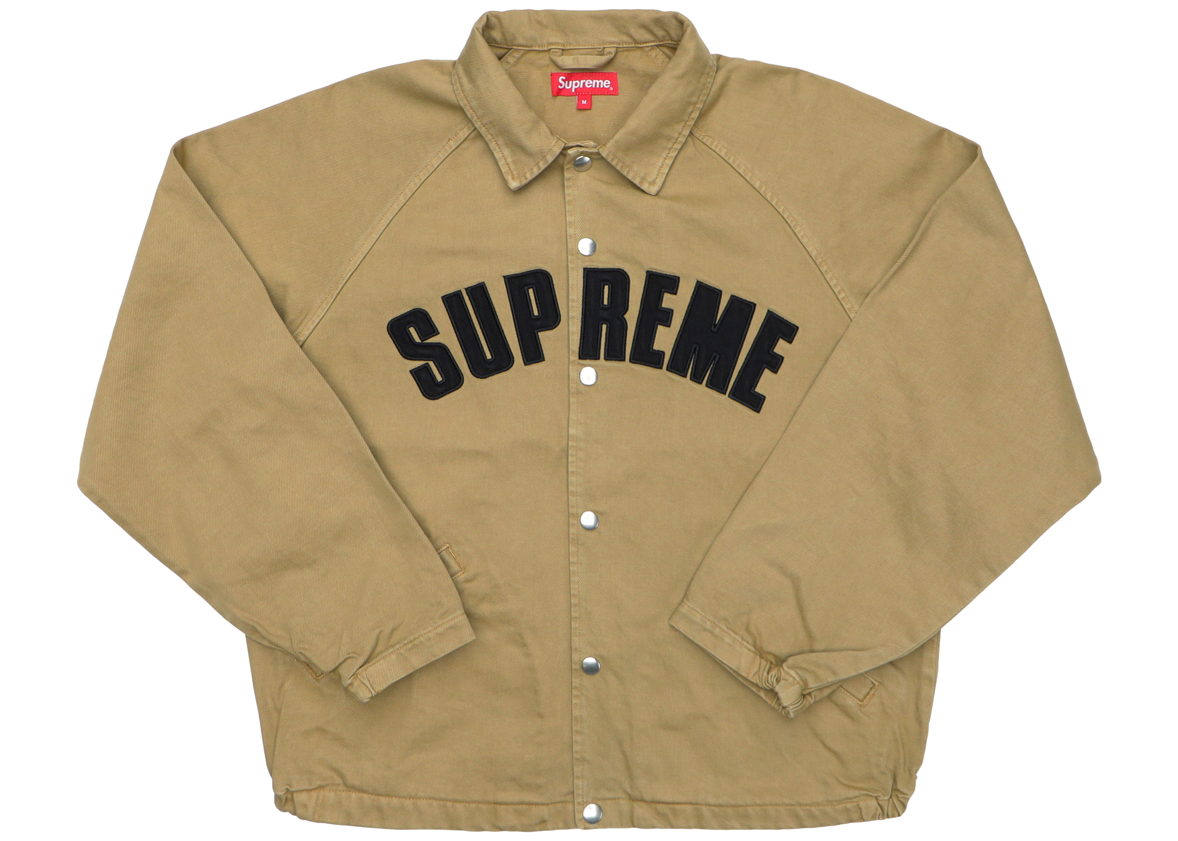 Supreme snap front twill jacket  ベージュKanyeWest