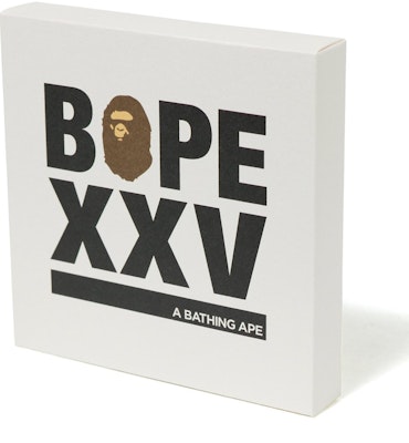 BAPE Japanese XXV Paper Panel White Black Order BAPE Japanese XXV Paper Panel White Black