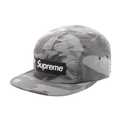 Supreme Reflective Camo Camp Cap Snow