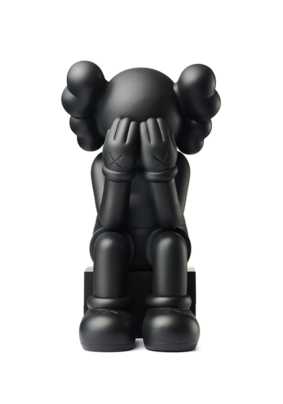 KAWS Passing Through Open Edition Vinyl Figure Black - Novelship