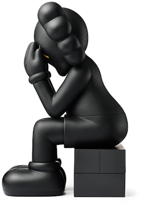 KAWS Passing Through Open Edition Vinyl Figure Black Order KAWS Passing Through Open Edition Vinyl Figure Black