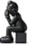 KAWS Passing Through Open Edition Vinyl Figure Black