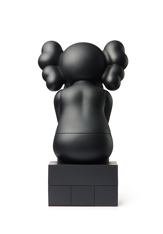 KAWS Passing Through Open Edition Vinyl Figure Black - Novelship