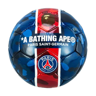 BAPE PSG Soccer Ball Blue Red