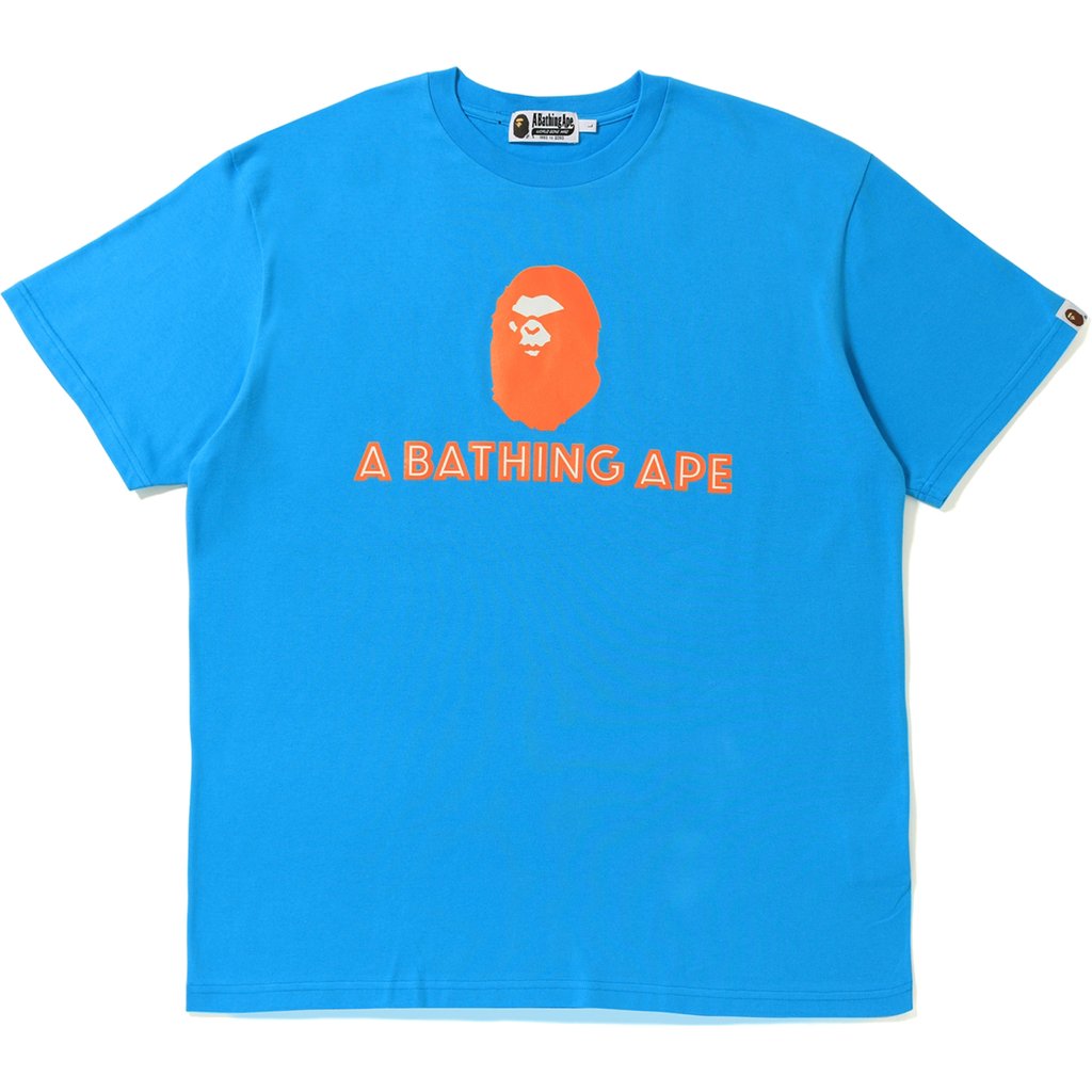BAPE Relaxed Mad Face Tee Sax