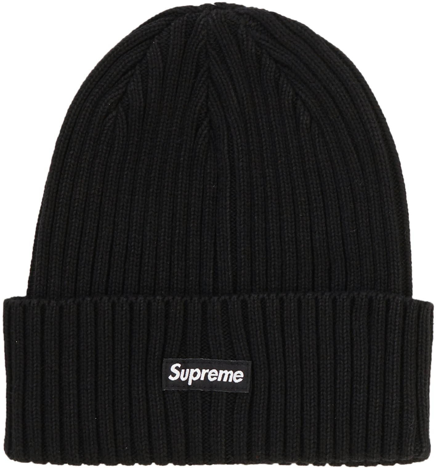supreme-overdyed-beanie-black