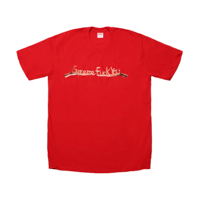Supreme Fuck You Tee Red