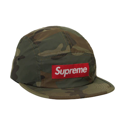 Supreme Reflective Camo Camp Cap Woodland