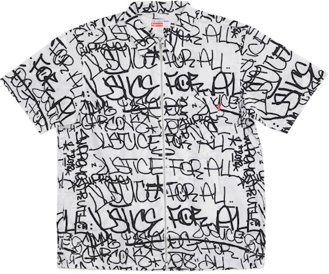 Supreme x Comme des Garçons Kaos Grafis SS Putih Buy Supreme x Comme des Garçons Kaos Grafis SS Putih