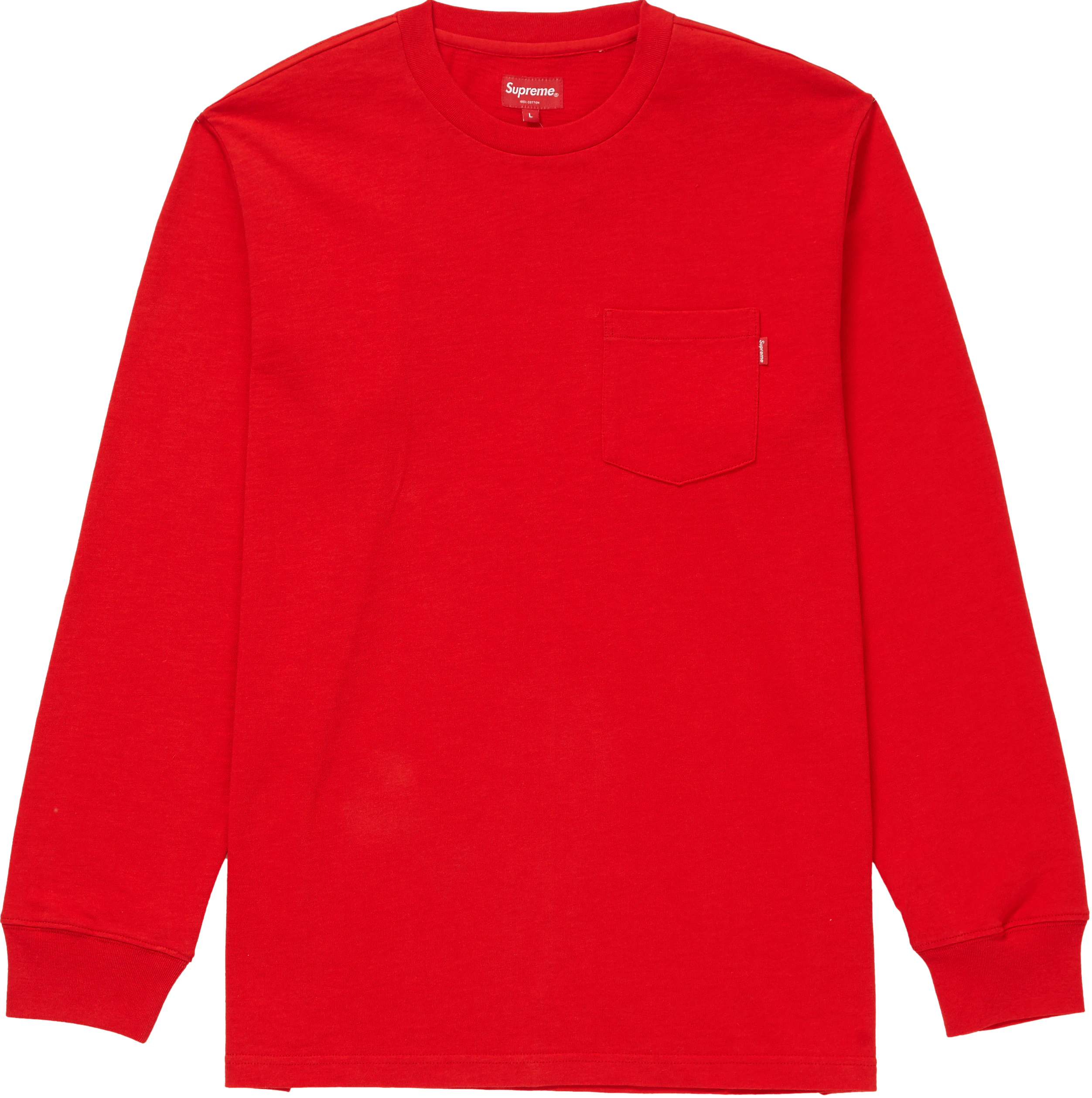 supreme-ls-pocket-tee-f-w18-red