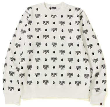 bape-monogram-crewneck-white