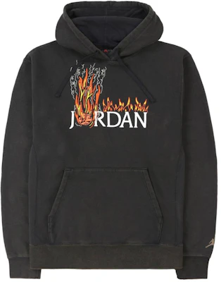 Travis Scott MJ Fleece Hoodie Black Buy Travis Scott MJ Fleece Hoodie Black