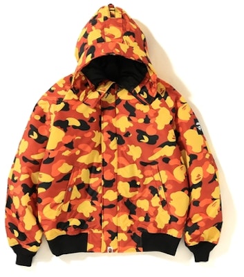 BAPE 1st Camo N 2B Jaket Down Oren Order BAPE 1st Camo N 2B Jaket Down Oren