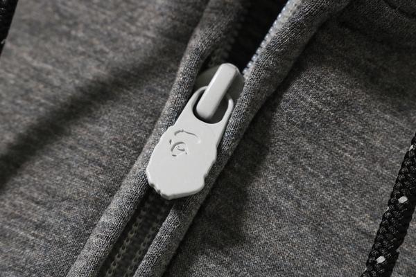 Lookbook A BATHING APEダブルニットジップフーディ(グレー)
