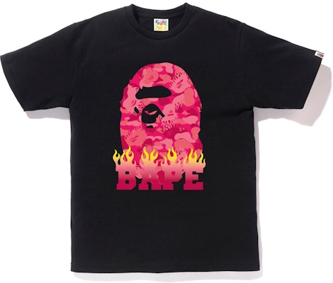 BAPEファイヤカモ炎T 黒ピンク
Buy BAPEファイヤカモ炎T 黒ピンク