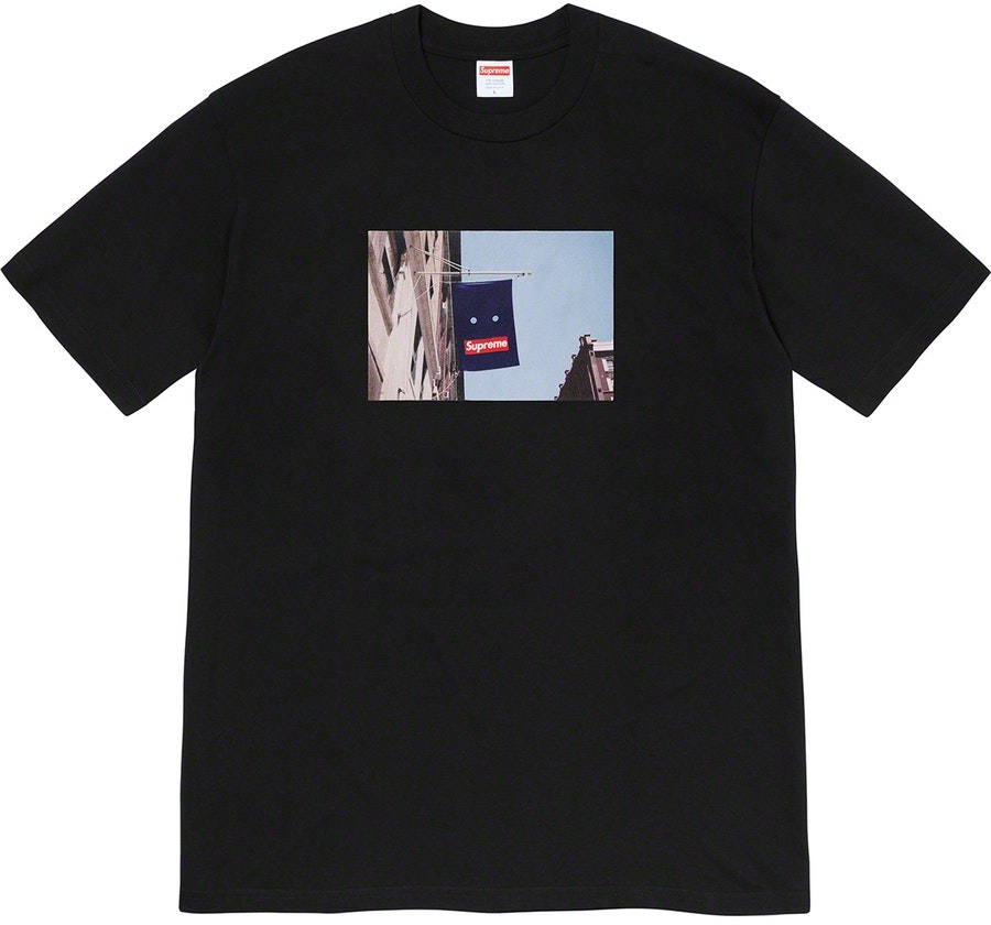 supreme-banner-tee-black
