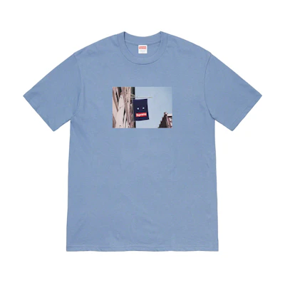 Supreme Banner Tee Slate