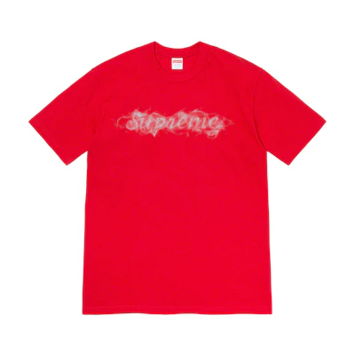 Supreme Smoke Tee Red