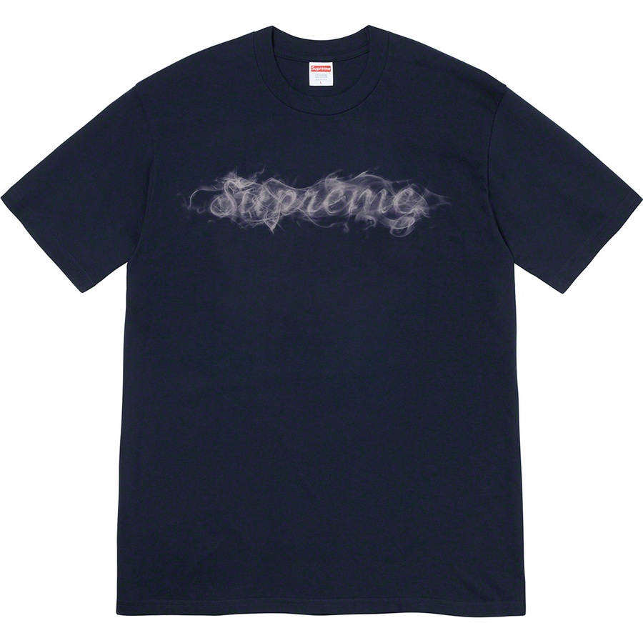 Supreme Smoke Tee Navy - Novelship