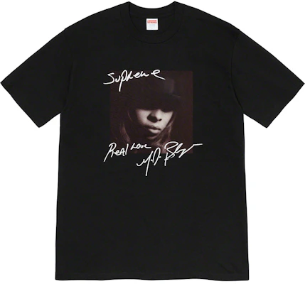 Supreme Mary J. Blige 黑色T恤 Buy Supreme Mary J. Blige 黑色T恤