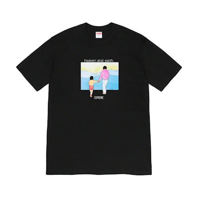 Supreme Heaven and Earth Tee Black