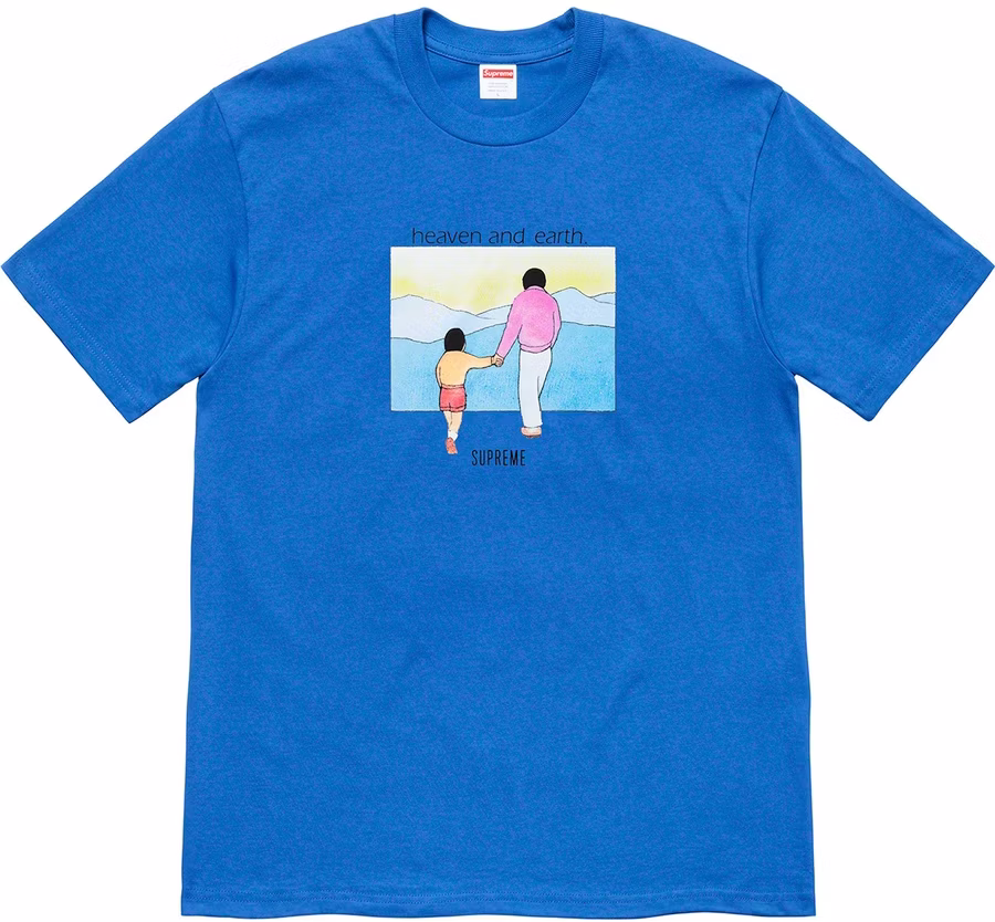 supreme-heaven-and-earth-tee-royal