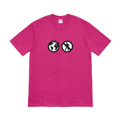 Supreme Save The Planet Tee Magenta