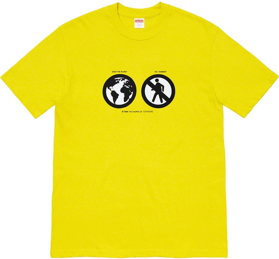supreme-save-the-planet-tee-sulphur