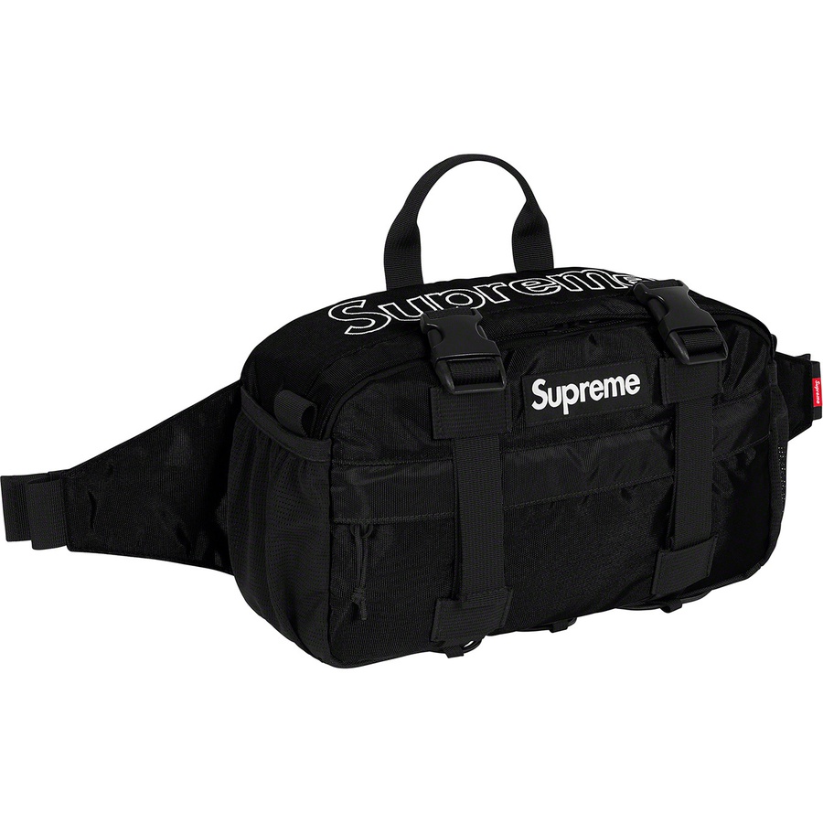 【美】 Supreme Waist Bag BLACK