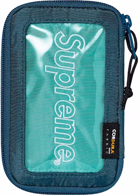 Supreme Small Zip Pouch (FW19) Dark Teal Buy Supreme Small Zip Pouch (FW19) Dark Teal