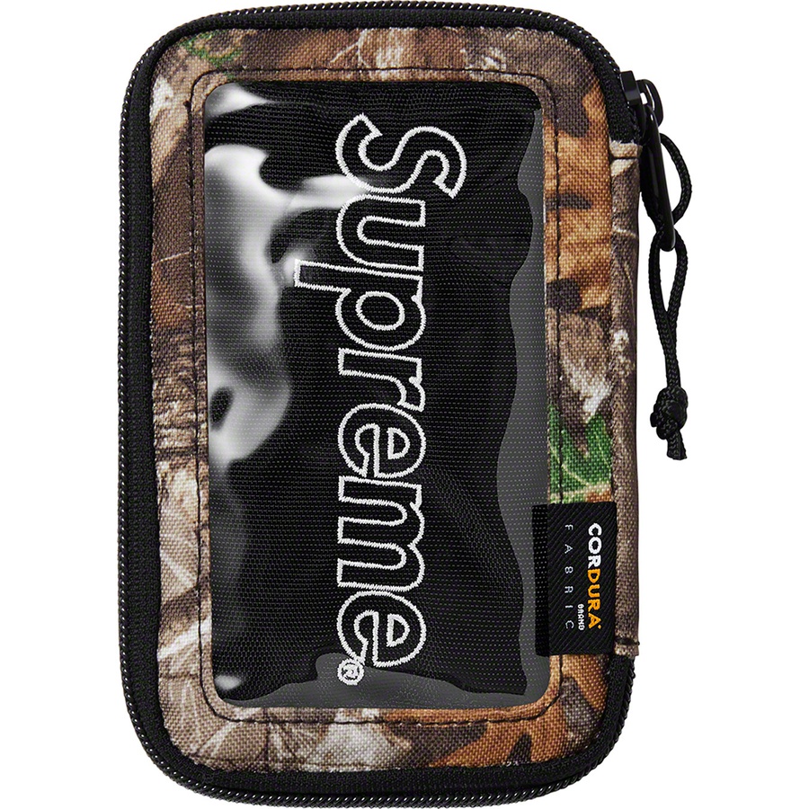 Supreme Small Zip Pouch FW19 Real Tree Camo Novelship