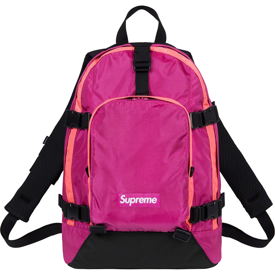 Supreme store magenta backpack