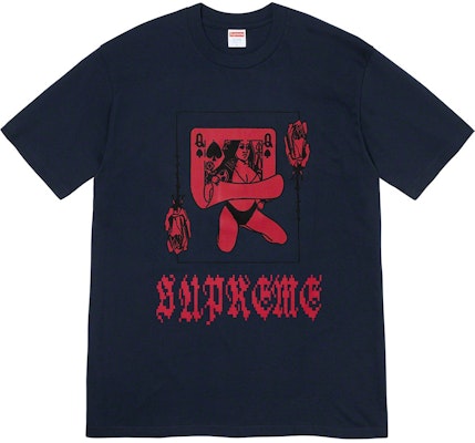 シュプリーム女王Tネイビー
Buy シュプリーム女王Tネイビー