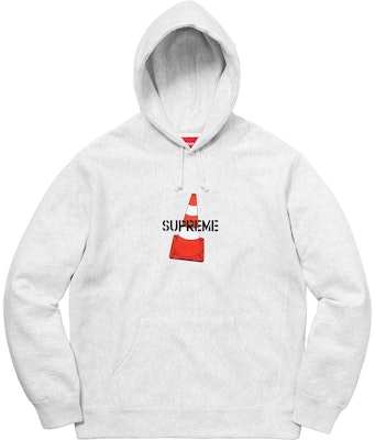 Sweatshirt Hooded Supreme Cone Kelabu Abu untuk Lelaki & Wanita Buy Sweatshirt Hooded Supreme Cone Kelabu Abu untuk Lelaki & Wanita